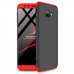 Kryty na mobil | Puzdro 360 Protection červeno-čierne – Samsung Galaxy J4+ (J4 Plus) | Kryty na mobil