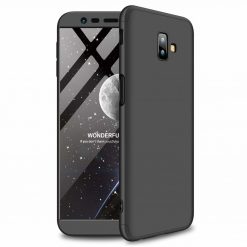Kryty na mobil | Puzdro 360 Protection čierne – Samsung Galaxy J6+ (J6 Plus) | Kryty na mobil