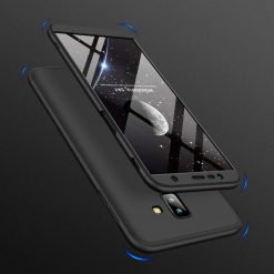 Kryty na mobil | Puzdro 360 Protection čierne – Samsung Galaxy J6+ (J6 Plus) | Kryty na mobil