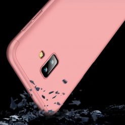 Kryty na mobil | Puzdro 360 Protection ružové – Samsung Galaxy J6+ (J6 Plus) | Kryty na mobil