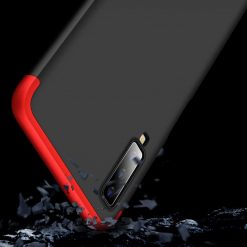 Kryty na mobil | Puzdro 360 Protection červeno-čierne – Samsung Galaxy A7 2018 (A750) | Kryty na mobil