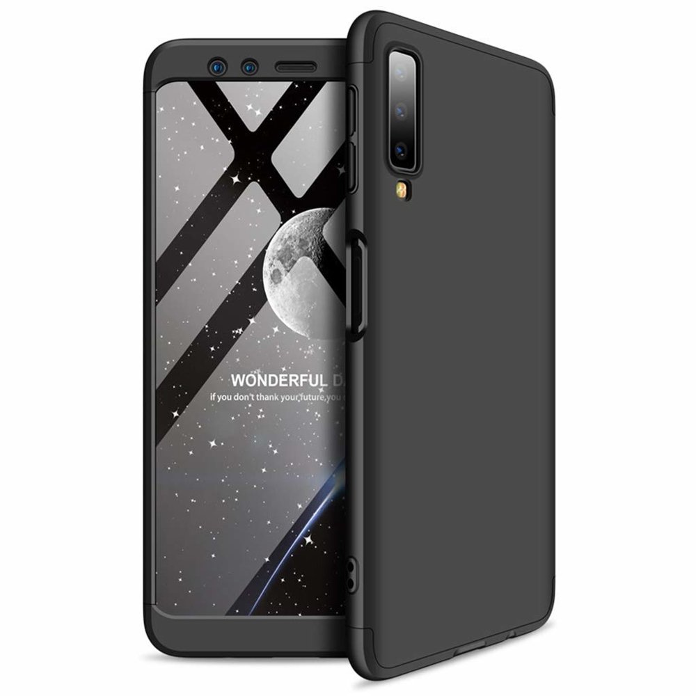 Puzdro 360 Protection čierne – Samsung Galaxy A7 2018 (A750) | Kryty na mobil Kryty na mobil | Puzdro 360 Protection čierne – Samsung Galaxy A7 2018 (A750) | Kryty na mobil