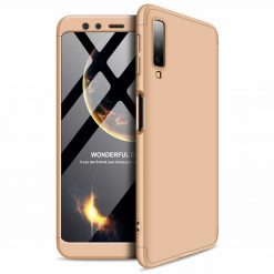 Kryty na mobil | Puzdro 360 Protection zlaté – Samsung Galaxy A7 2018 (A750) | Kryty na mobil