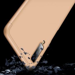 Kryty na mobil | Puzdro 360 Protection zlaté – Samsung Galaxy A7 2018 (A750) | Kryty na mobil