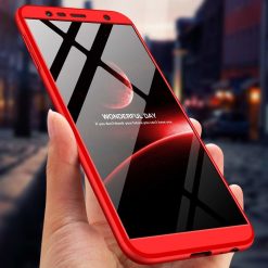 Kryty na mobil | Puzdro 360 Protection červené – Samsung Galaxy J4+ (J4 Plus) | Kryty na mobil