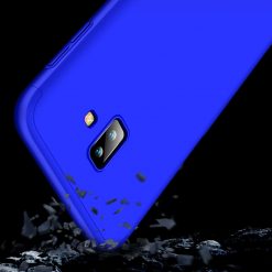 Kryty na mobil | Puzdro 360 Protection modré – Samsung Galaxy J6+ (J6 Plus) | Kryty na mobil