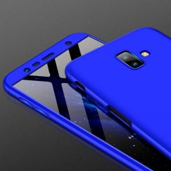 Kryty na mobil | Puzdro 360 Protection modré – Samsung Galaxy J6+ (J6 Plus) | Kryty na mobil