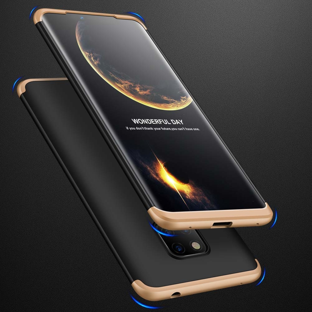 Puzdro 360 Protection zlato-čierne – Huawei Mate 20 Pro | Kryty na mobil Kryty na mobil | Puzdro 360 Protection zlato-čierne – Huawei Mate 20 Pro | Kryty na mobil