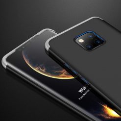 Puzdro 360 Protection strieborno-čierne – Huawei Mate 20 Pro | Kryty na mobil Kryty na mobil | Puzdro 360 Protection strieborno-čierne – Huawei Mate 20 Pro | Kryty na mobil