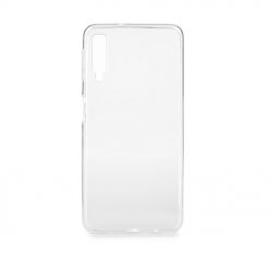 Kryty na mobil | Transparentný silikónový kryt Ultra Slim 0,3mm – Samsung Galaxy A7 2018 (A750) | Kryty na mobil