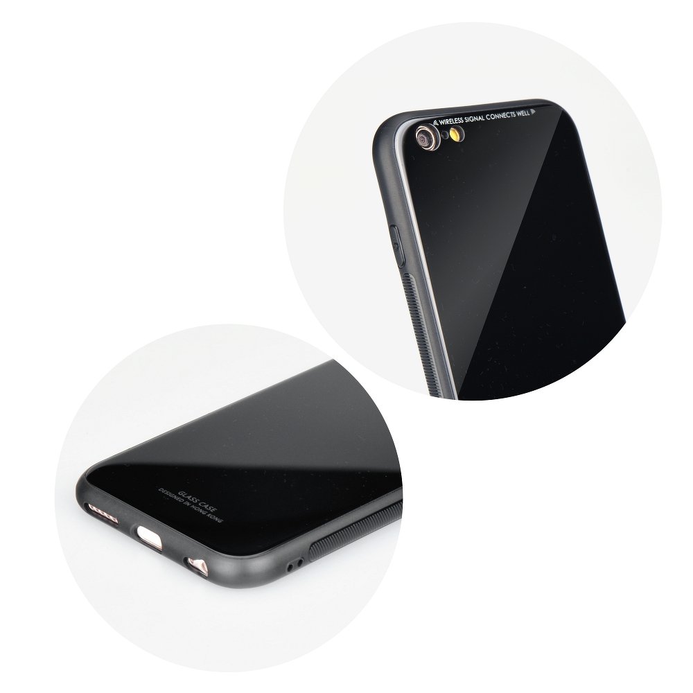 Sklenený kryt Glass Case čierny – Samsung Galaxy J4+ (J4 Plus) | Kryty na mobil Kryty na mobil | Sklenený kryt Glass Case čierny – Samsung Galaxy J4+ (J4 Plus) | Kryty na mobil