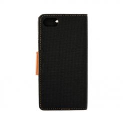 Kryty na mobil | Peňaženkové puzdro Canvas Book čierne – Samsung Galaxy J6+ (J6 Plus) | Kryty na mobil