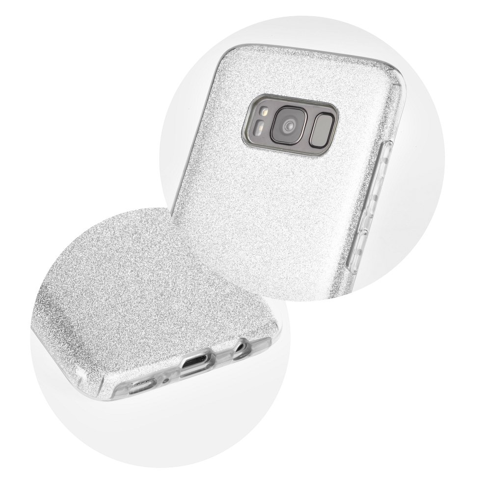 Ligotavý Kryt Forcell Shining strieborný – Huawei P30 Pro | Kryty na mobil Kryty na mobil | Ligotavý Kryt Forcell Shining strieborný – Huawei P30 Pro | Kryty na mobil
