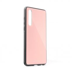 Kryty na mobil | Sklenený kryt Glass Case ružový – Huawei P30 | Kryty na mobil