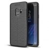 Kryty na mobil | Zadný kryt litchi pattern modrý – Samsung Galaxy S9 | Kryty na mobil