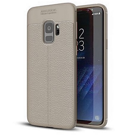 Zadný kryt litchi pattern sivý – Samsung Galaxy S9 | Kryty na mobil Kryty na mobil | Zadný kryt litchi pattern sivý – Samsung Galaxy S9 | Kryty na mobil