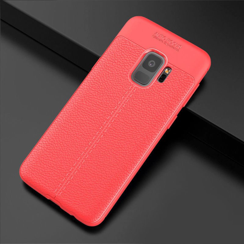 Zadný kryt litchi pattern červený – Samsung Galaxy S9 | Kryty na mobil Kryty na mobil | Zadný kryt litchi pattern červený – Samsung Galaxy S9 | Kryty na mobil