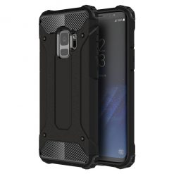 Kryty na mobil | Odolný kryt Hybrid Armor čierny – Samsung Galaxy S9 | Kryty na mobil