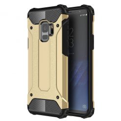 Kryty na mobil | Odolný kryt Hybrid Armor zlatý – Samsung Galaxy S9 | Kryty na mobil