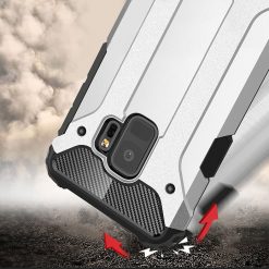 Odolný kryt Hybrid Armor strieborný – Samsung Galaxy S9 | Kryty na mobil Kryty na mobil | Odolný kryt Hybrid Armor strieborný – Samsung Galaxy S9 | Kryty na mobil