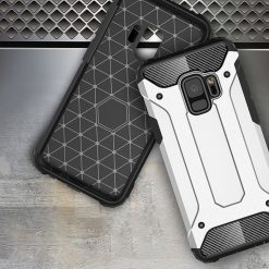 Odolný kryt Hybrid Armor strieborný – Samsung Galaxy S9 | Kryty na mobil Kryty na mobil | Odolný kryt Hybrid Armor strieborný – Samsung Galaxy S9 | Kryty na mobil
