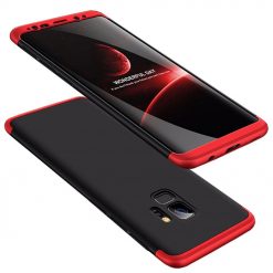 Kryty na mobil | Puzdro 360 Protection čierno-červené – Samsung Galaxy S9 | Kryty na mobil
