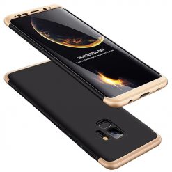 Kryty na mobil | Puzdro 360 Protection čierno-zlaté – Samsung Galaxy S9 | Kryty na mobil