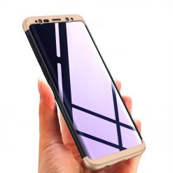 Kryty na mobil | Puzdro 360 Protection čierno-zlaté – Samsung Galaxy S9 | Kryty na mobil