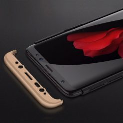 Kryty na mobil | Puzdro 360 Protection čierno-zlaté – Samsung Galaxy S9 | Kryty na mobil
