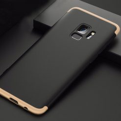 Kryty na mobil | Puzdro 360 Protection čierno-zlaté – Samsung Galaxy S9 | Kryty na mobil