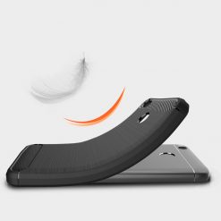 Kryty na mobil | Zadný kryt Carbon case čierny – Xiaomi Redmi 6A | Kryty na mobil
