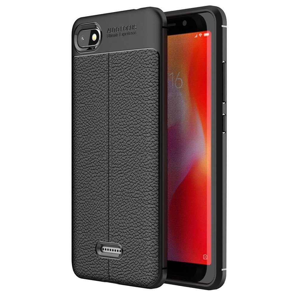Zadný kryt litchi pattern čierny – Xiaomi Redmi 6A | Kryty na mobil Kryty na mobil | Zadný kryt litchi pattern čierny – Xiaomi Redmi 6A | Kryty na mobil