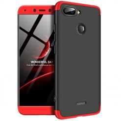 Kryty na mobil | Puzdro 360 Protection čierno-červené – Xiaomi Redmi 6 | Kryty na mobil