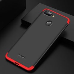 Puzdro 360 Protection čierno-červené – Xiaomi Redmi 6 | Kryty na mobil Kryty na mobil | Puzdro 360 Protection čierno-červené – Xiaomi Redmi 6 | Kryty na mobil