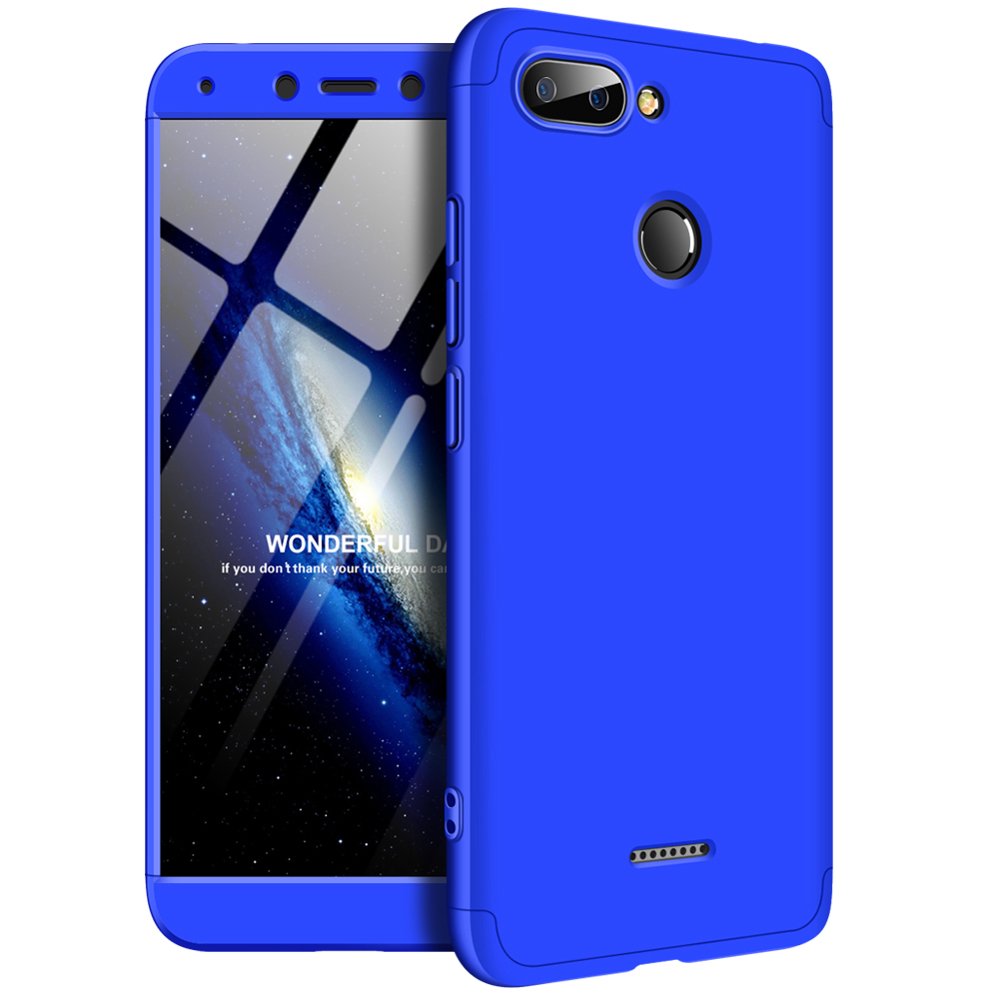 Puzdro 360 Protection modré – Xiaomi Redmi 6 | Kryty na mobil Kryty na mobil | Puzdro 360 Protection modré – Xiaomi Redmi 6 | Kryty na mobil