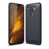 Kryty na mobil | Zadný kryt Carbon case čierny – Xiaomi Pocophone F1 | Kryty na mobil