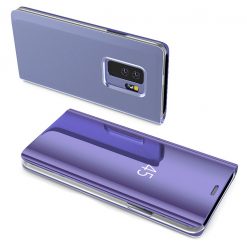 Kryty na mobil | Priehľadný kryt Clear View Case fialový – Samsung Galaxy S9 | Kryty na mobil