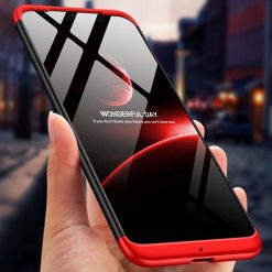 Puzdro 360 Protection červeno-čierne – Xiaomi Pocophone F1