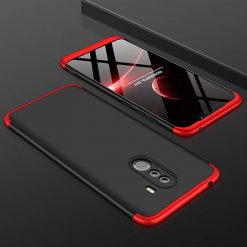 Puzdro 360 Protection červeno-čierne – Xiaomi Pocophone F1