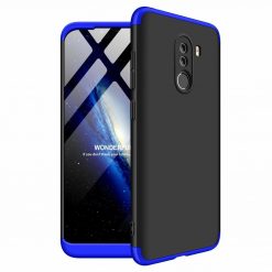 Puzdro 360 Protection modro-čierne – Xiaomi Pocophone F1