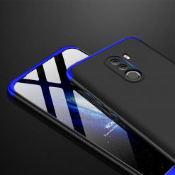 Puzdro 360 Protection modro-čierne – Xiaomi Pocophone F1