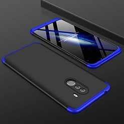 Puzdro 360 Protection modro-čierne – Xiaomi Pocophone F1