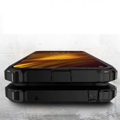 Odolný kryt Hybrid Armor čierny – Xiaomi Pocophone F1