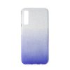 Kryty na mobil | Ligotavý Kryt Forcell Shining transparentno-fialový – Samsung Galaxy A7 2018 (A750) | Kryty na mobil