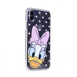 Kryty na mobil | Zadný licencovaný kryt Daisy Duck s transparentným pozadím – Apple iPhone 7 / iPhone 8 / iPhone SE 2020 / iPhone SE 2022 | Kryty na mobil