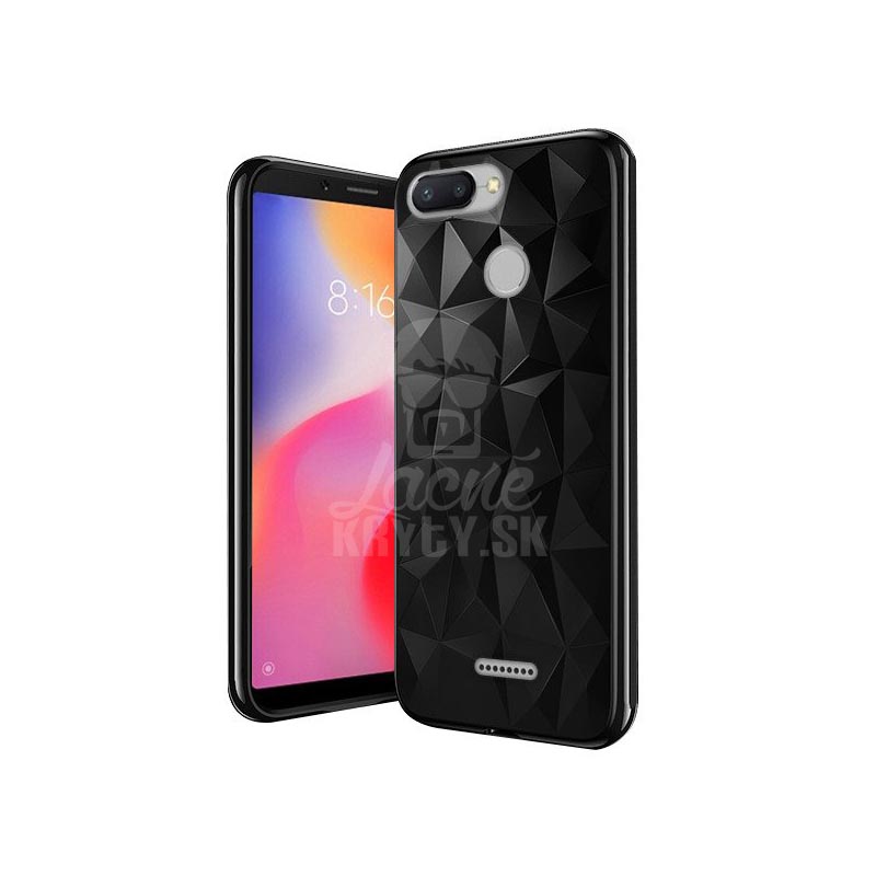 Silikónový kryt Prism čierny – Xiaomi Redmi 6 | Kryty na mobil Kryty na mobil | Silikónový kryt Prism čierny – Xiaomi Redmi 6 | Kryty na mobil