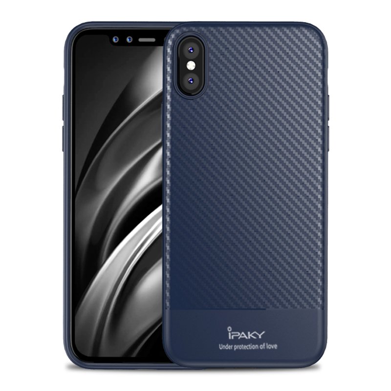 Zadný kryt iPaky Carbon Fiber modrý – iPhone Xs Max | Kryty na mobil Kryty na mobil | Zadný kryt iPaky Carbon Fiber modrý – iPhone Xs Max | Kryty na mobil