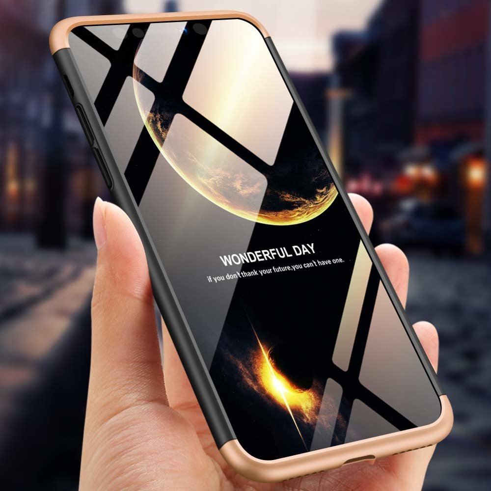 Puzdro 360 Protection čierno-zlaté – iPhone Xs Max | Kryty na mobil Kryty na mobil | Puzdro 360 Protection čierno-zlaté – iPhone Xs Max | Kryty na mobil