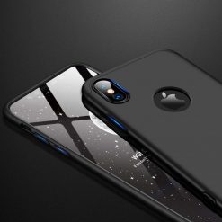 Kryty na mobil | Puzdro 360 Protection čierne – iPhone Xs Max | Kryty na mobil