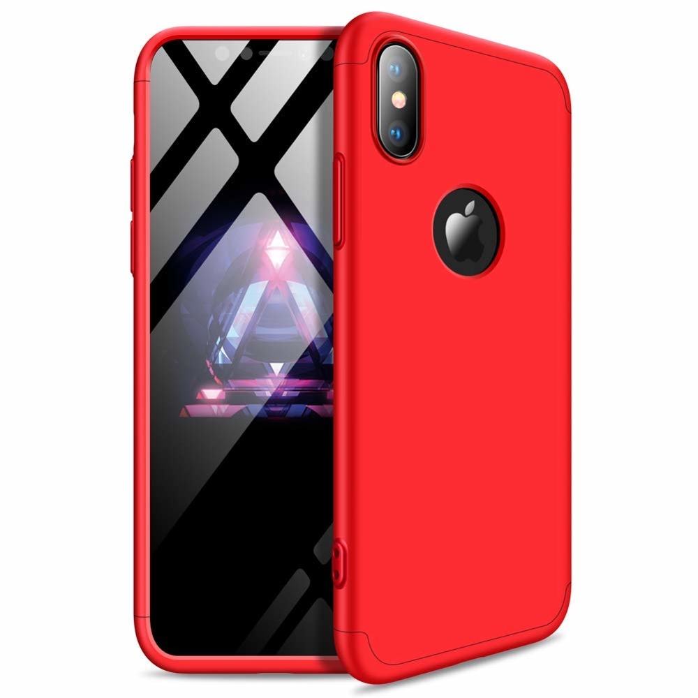 Puzdro 360 Protection červené – iPhone Xs Max | Kryty na mobil Kryty na mobil | Puzdro 360 Protection červené – iPhone Xs Max | Kryty na mobil